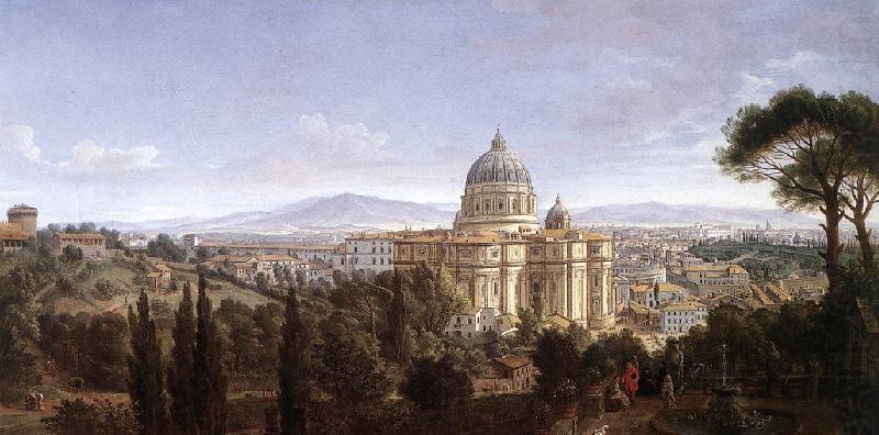 The St Peter s in Rome, WITTEL, Caspar Andriaans van